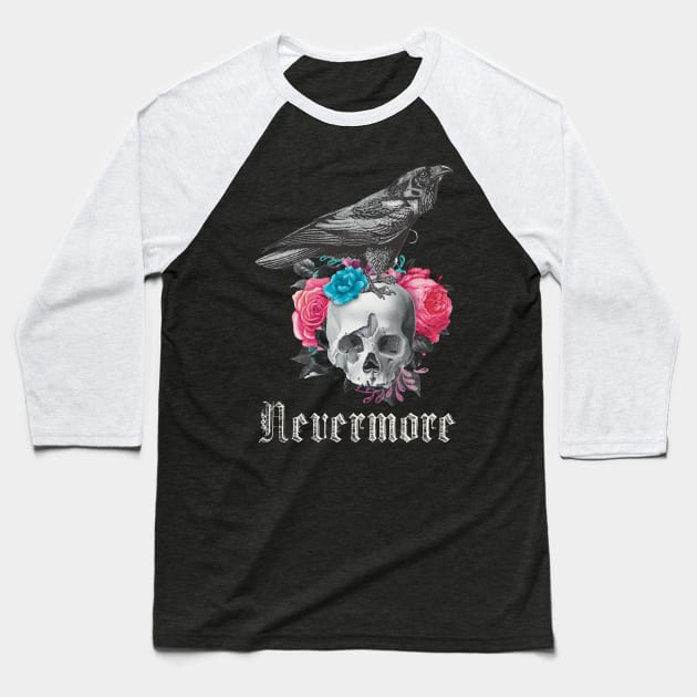 Nevermore Baseball T-Shirt by starwilliams